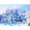 Пейзаж Алмазная мозаика Рождественская Алмазная вышивка Полный квадратный/круглый Зимний дом Пейзаж Вышивка крестиком Бисер Детский подарок