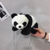Cartoon Plush Doll Bag, Cute Panda Chain Messenger Bag, Student Ugly Cute Shoulder Bag.