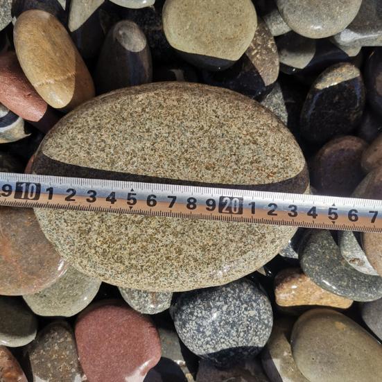 5 Pcs Painting Pebbles Natural River Rocks Smooth Unpolished Flat Pebbles for Kids