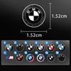 Для M X3 X5 X6 Наклейки с эмблемой на рулевое колесо автомобиля Наклейка на ручку двери автомобиля Для BMW 50th M E46 E39 E90 E60 F10 E34 E30 F20