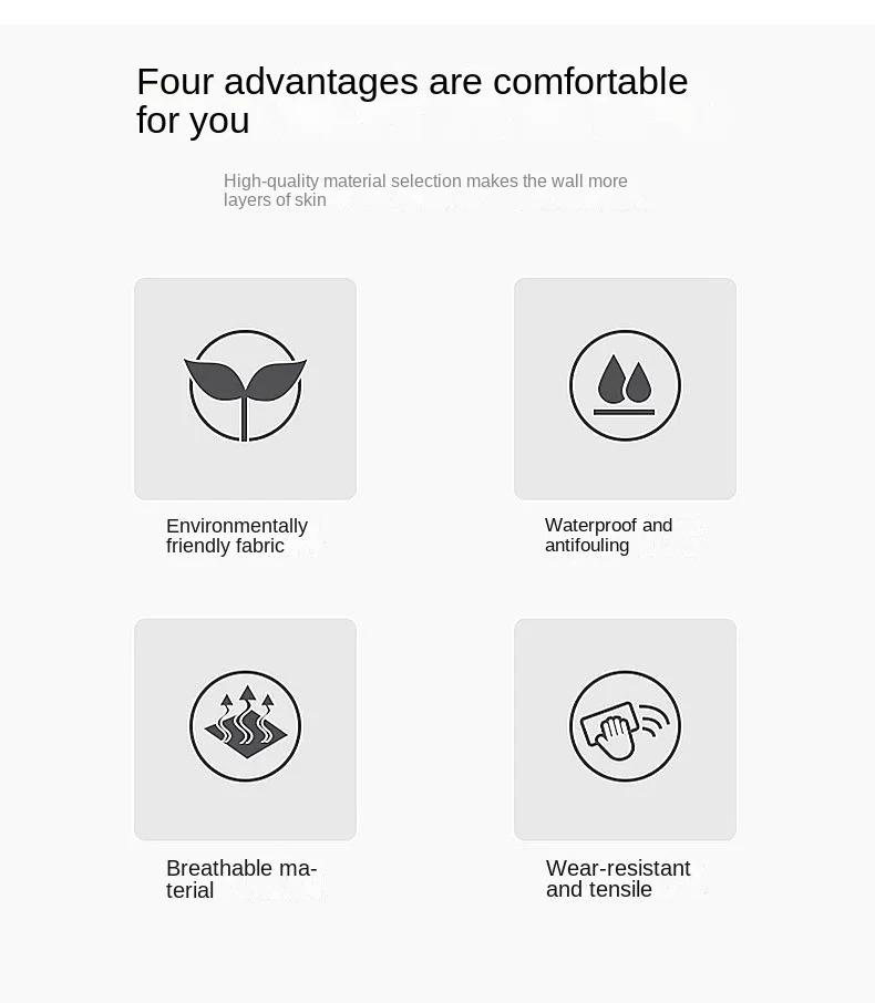 40см Самоклеящаяся Виниловая Мебель ПВХ Комнатное Украшение Съемные Наклейки на Стену Обои для Стен в Рулонах Сделай Сам Однотонные