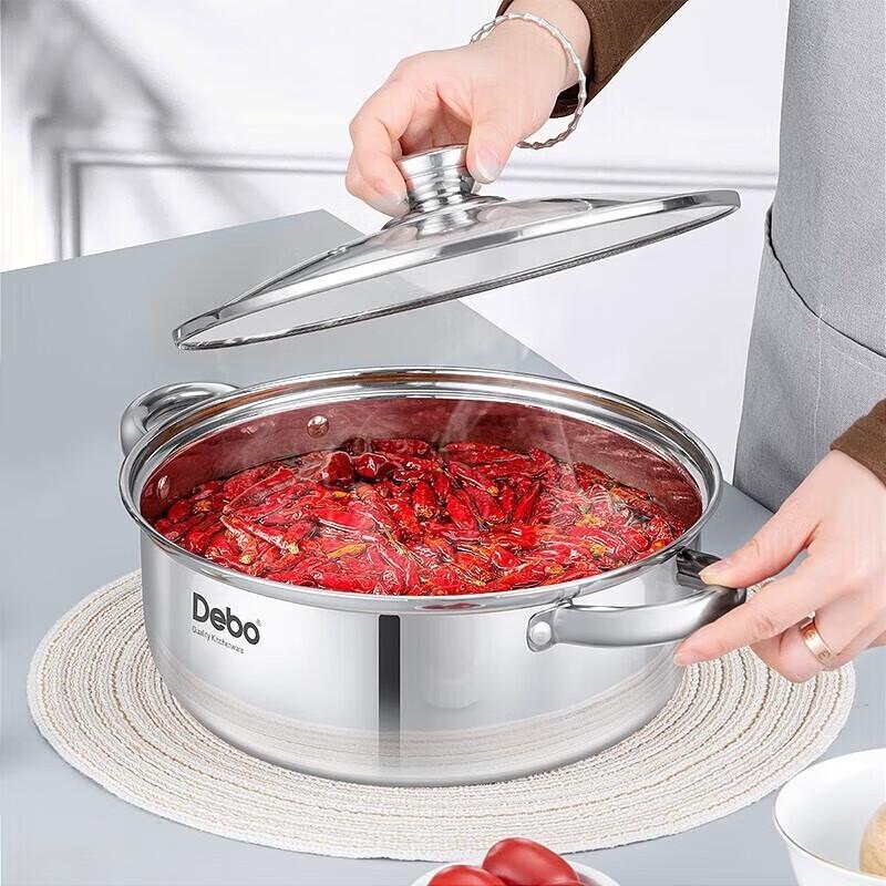 Суповая и рагу-кастрюля Debo из нержавеющей стали 316L