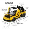 1:32 Lambor Svj63 Lp770 Миниатюрная модель Литой сплав Машинка Игрушка Звук Свет Оттягивается Двери Открываются Транспортное средство Модный Орнамент Для Мальчика