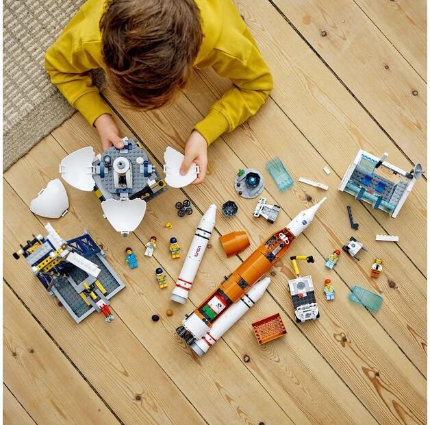LEGO City 60351 Запуск ракеты с космодрома