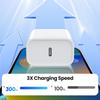 New 35W PD USB-C Fast Charge For iPhone 16 15 Pro Max Plus Samsung Xiaomi  Phone Power Adapter Type C Quick Charging Cable