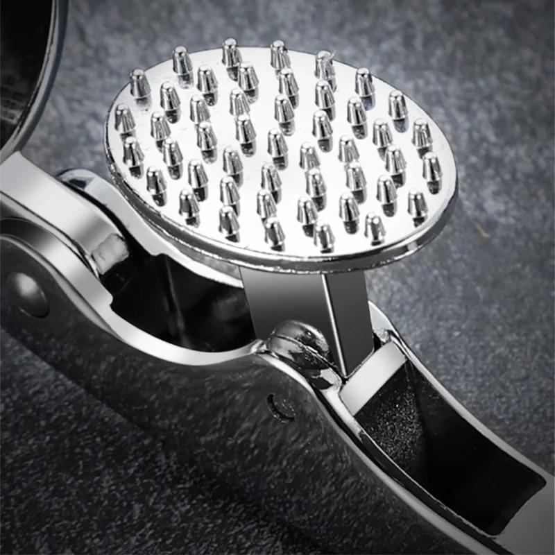 Пресс для чеснока из цинкового сплава, ручная машина для пюре, ручная дробилка для имбиря, кухонные инструменты, измельчительная соковыжималка