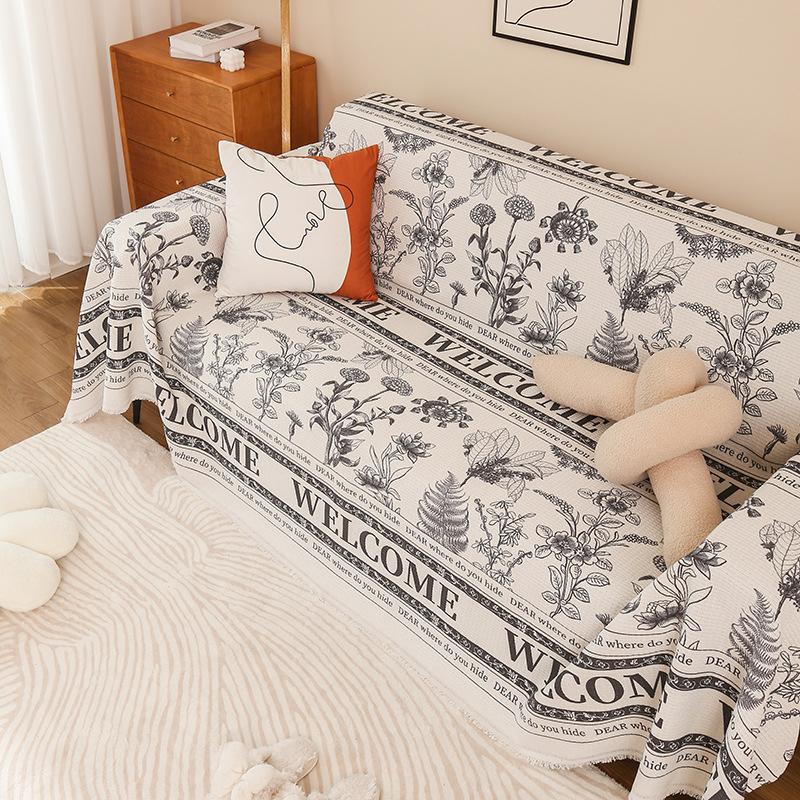 Полотенце для дивана, полное покрытие, простая подушка, полное покрытие, универсальный чехол на все сезоны