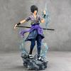 23 см Модель Наруто из аниме Узумаки Наруто Учиха Саске Модель действия ПВХ Статуэтка Настольное украшение Коллекция Игрушки Подарок