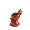Pear Wood Carving miniature Cute Little Bunny Decor home Office Desktop Decoration Zodiac Rabbit Living Room Housewarming gift
