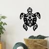 1pc Metal Sea Turtle Wall Decor Modern and Charming Addition for Bedroom and Room Stunning Sticker Mural with Metal Wall Hanging