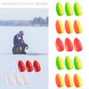 50pcs Hot Rig Rigging Material Stoppers Foam Floats Ball Fishing Floats Beads Beans Bottom