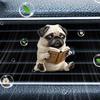 Car Vent Air Freshener Cute Dog Car Air Freshener Diffuser 2D Acrylic Aromatherapy Diffuser Long-Lasting Scent Vehicle