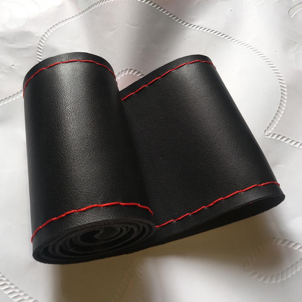 Чехлы на руль своими руками из мягкой кожаной тесьмы на руль автомобиля с иголкой и ниткой, аксессуары для интерьера