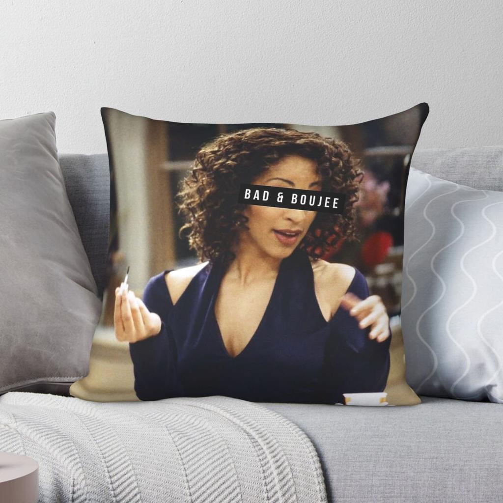 Bad And Boujee Hillary Banks Pillowcase Polyester Linen Velvet Creative Zip Decor Throw Pillow Case Home Cushion Cover