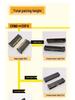 ERM8-030-09.0-L/S-DV-K-TR 60-Pin Male Connector, Compatible with 14/16/18mm Heights
