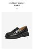 TATA/She 2025 Spring Shopping Mall Same Style Fashion Leisure Le Fu Shoes for Women