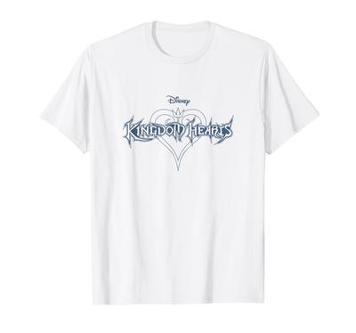 Футболка Disney Kingdom Hearts Подвесная Корона Логотип Сердец V2