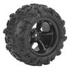 2 шт. PXtoys RC Truck Tire Wheel Шина со ступицей для модели автомобиля 9300 9302 1/18