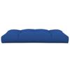 Pallet Cushion Royal Blue 120 x 80 x 12 cm Fabric