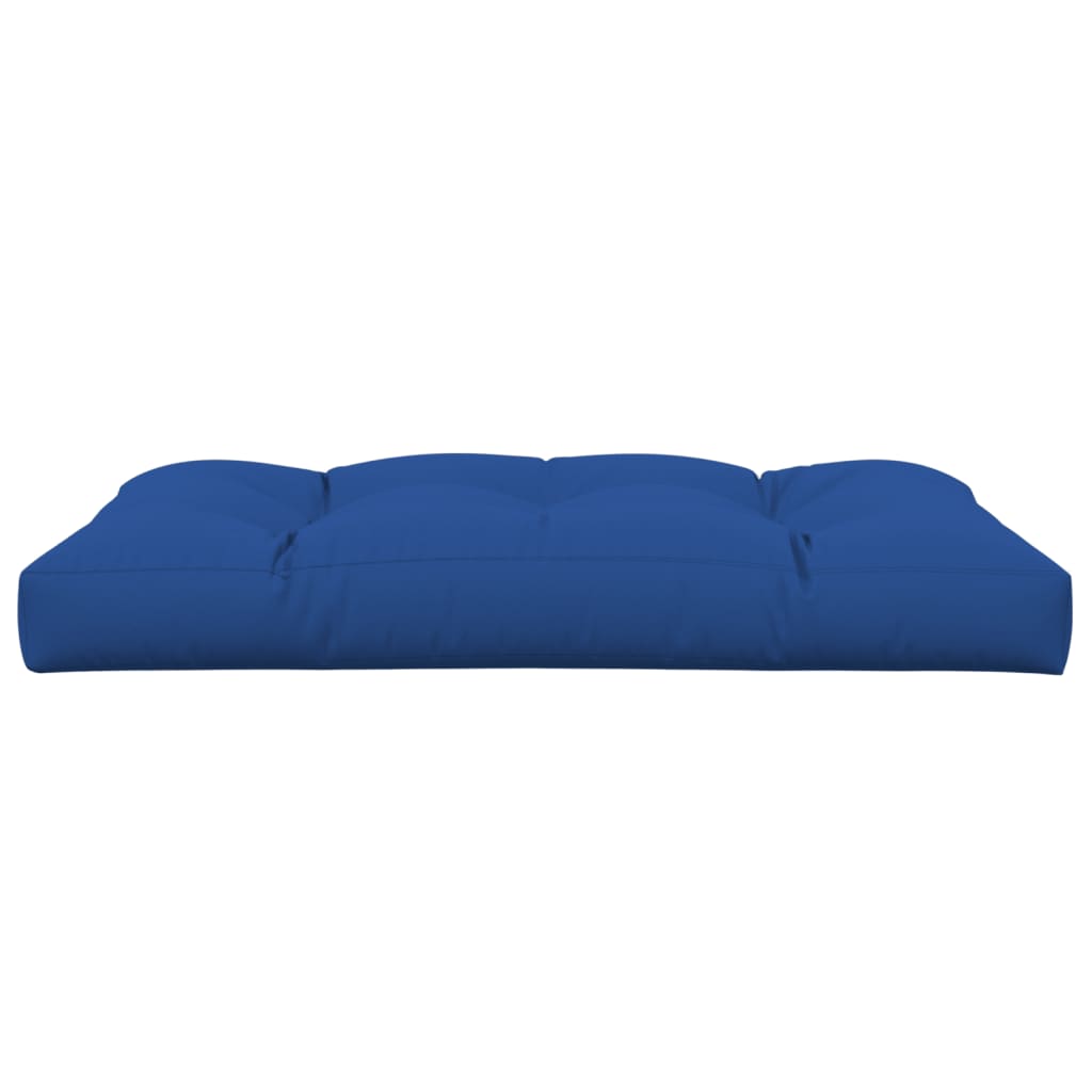 Pallet Cushion Royal Blue 120 x 80 x 12 cm Fabric