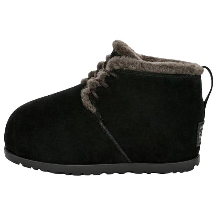 UGG Дутые Модные Короткие Снежные Ботинки Женские ботинки Черные 1158261-BLK