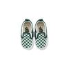 Vans Old Skool V Canvas Зеленый и Белый Шахматный Низкие Кроссовки для Ходьбы для Малышей VN0A34882NH