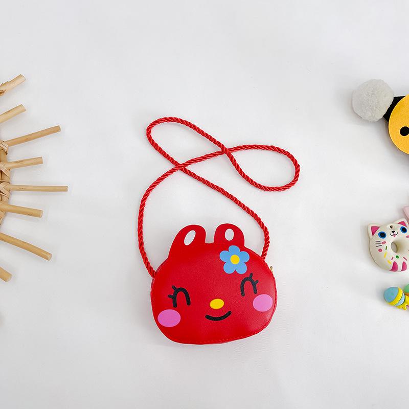 Очаровательный корейский кошелек для монет в виде животного для девочек – Модная детская наплечная сумка кроссбоди