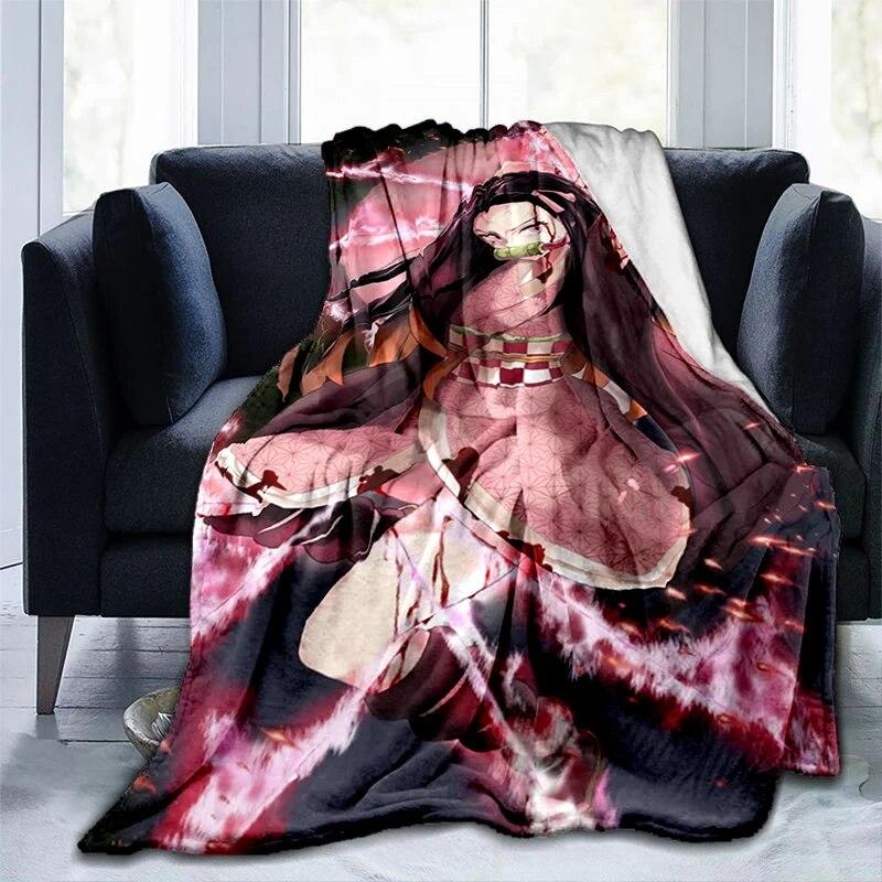 Hot Body Anime Sexy Girl Modern Blanket Flannel Soft Plush Sofa Bed Throwing Cartoon Blankets for Beds Gifts Dropshipping