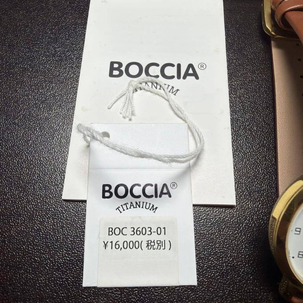 Подержанные часы BOCCIA (новый 16 000 на момент покупки)