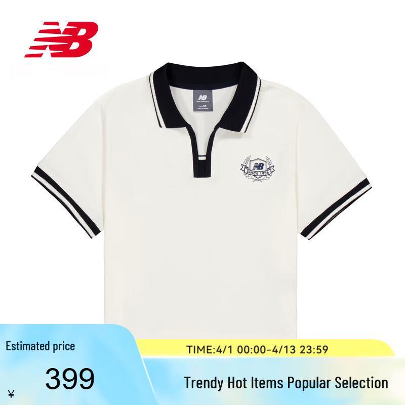 New Balance Женская летняя футболка-поло WT61R090