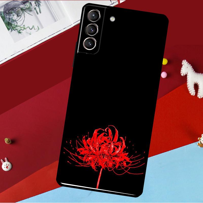 Lycoris Radiata Flower Funda For Samsung Galaxy S25 S24 S21 S22 S23 Ultra S9 S10 Plus S20 FE S25 FE Phone Case