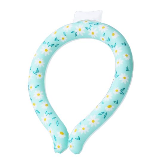 Портативная охлаждающая трубка для шеи, летняя, носимая, легкое многоразовое охлаждающее кольцо для шеи, наружный воротник для предотвращения теплового удара