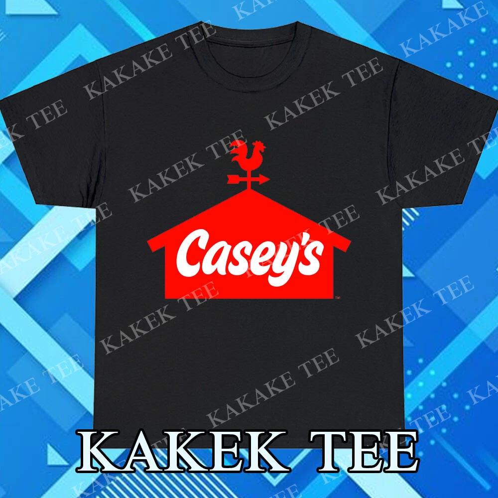 Новая футболка с логотипом магазинов Casey's Convenience Магазинчики Забавная Размеры от S до 5XL