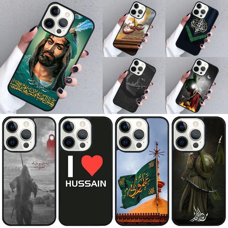 Ислам Шиизм Имам Али Хусейн Чехол для телефона Для iPhone 17 Air 16 16e 15 13 14 Pro Max 11 12 Plus 2022 MAX Защитный чехол