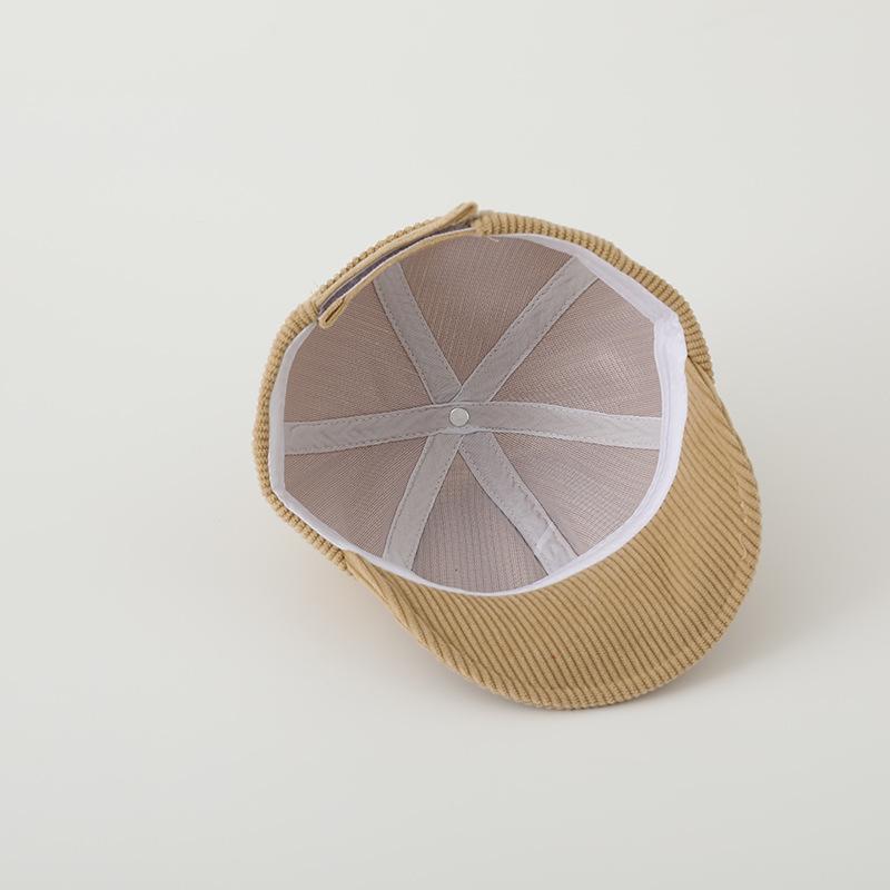 Весенняя вельветовая бейсболка для малышей, мальчиков и девочек, с мягким козырьком, для младенцев и малышей, регулируемая детская кепка с утиным язычком