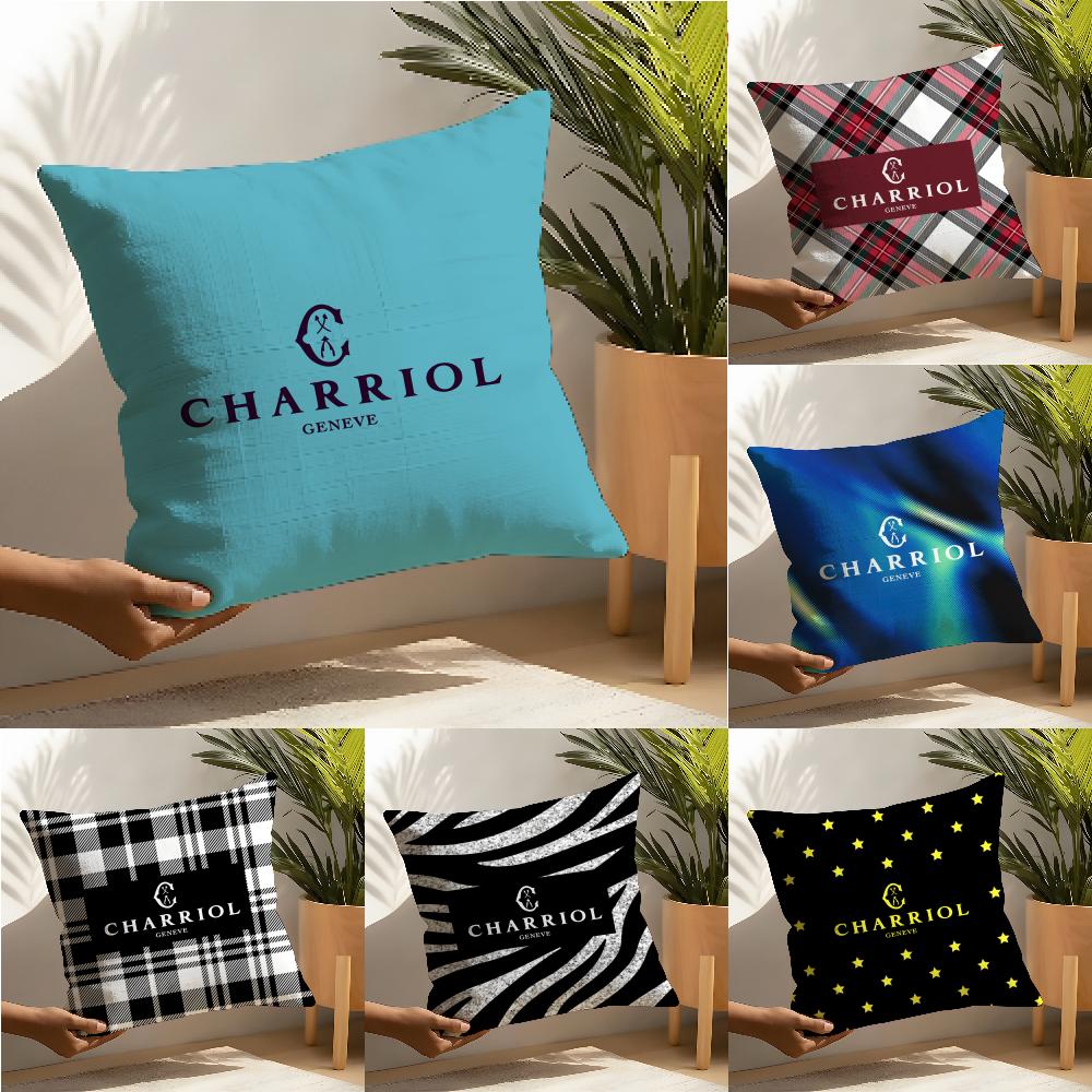 Charriol Pillow Case Linen Cushion Covers For Decorative Sofa Home Pillows Case Car Chair Pillows Cases