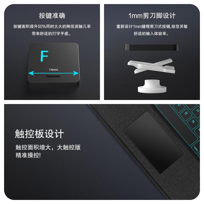 Bluetooth Keyboard Case OPPO Pad 2 OnePlus 11.6 Inch Split Cover