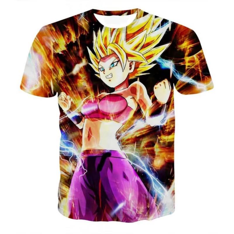 Japanese Anime Dragon Ball Z Printed Super Future Trunks Super Saiyan God Epic T-Shirt Fashion Kids Adults Cosplay Tops Clothing