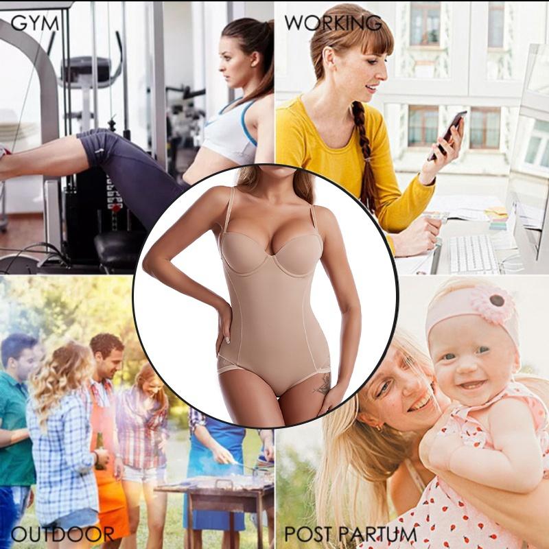 Сексуальный кружевной сетчатый женский корсет для похудения, присборенная грудь, подтяжка живота, ягодицы, цельное корректирующее белье S-2XL