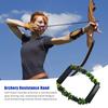 Archery Bow Strength Trainer 25/45/65 Lbs Resistance Exercise Band Arm Strength Training Archery