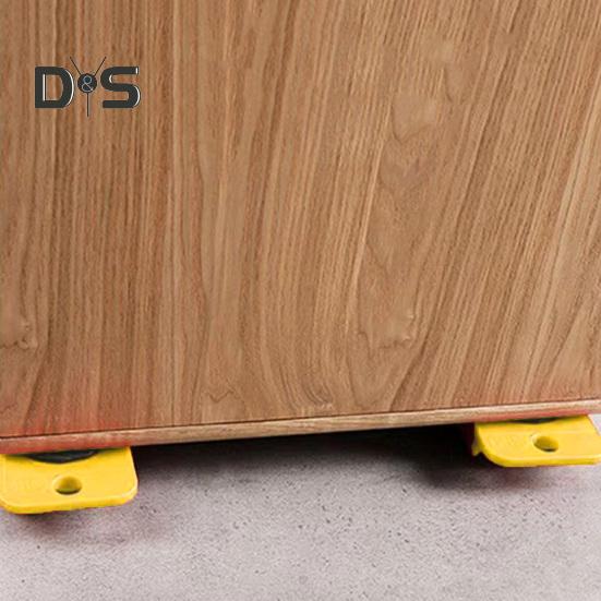 1 Set Furniture Mover with 8 Wheels Heavy Duty Furniture Lifter 330Lbs Load Bearing Multifunction Appliance Roller Furniture Moving Dolly Slider Tools