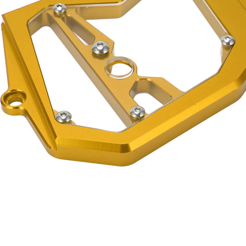 Накладка на переднюю звездочку CNC Алюминиевый сплав Защита цепи Защитный кожух Мотоцикл Модификация Замена для ZX6R 2009-2021 Золотой