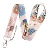 Starry Sky Elements Lanyards Key Chain Colorful Print Neck Straps Keychain Cell Phone Rope Teachers Gift 1PCS Badge Holder Key