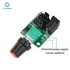DC 12V 5A Dual-Channel PWM Fan Controller - 4-Wire Manual Speed Adjustment for PC Case/Server Cooling