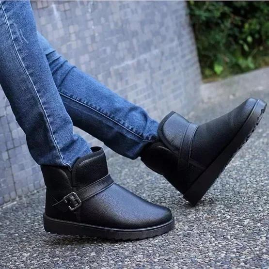 Мужские зимние ботинки с мехом, теплые мужские ботинки, дешевые, нескользящие, распродажа, повседневные, размер 44, Y2k, мода, высокое качество, акция, новинка 45