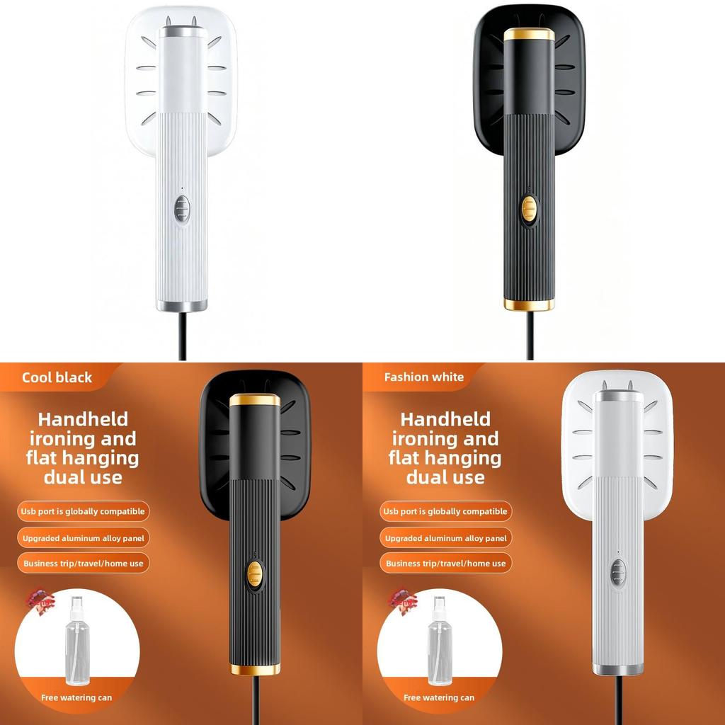 Handheld Garment Electric Iron With Aluminum Interior For Home Use And Travel Convenience