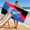 Crystal Palace Print Beach Towel, Large Soft Quick Dry Towel for Beach Camping Swimming