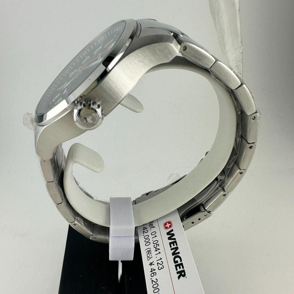 Использованные Абсолютно новые и неиспользованные часы WENGER TERRAGRAPH 01.0541.123 Корпус из нержавеющей стали (316L) Кварц 100м водонепроницаемые Синий циферблат Синий [Внутренний регулярный