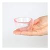 ADERIA Sake Cup, Edo Glass, Daruma, Pink, 70ml [Edo Glass/Ochoko/Sake Glass/Handmade] Made in Japan,
