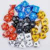 7 шт./набор Многогранные кубики Набор Несколько цветов Аксессуары для настольных игр РПГ ДнД Ролевая настольная игра Кубики с мешочками TMZ